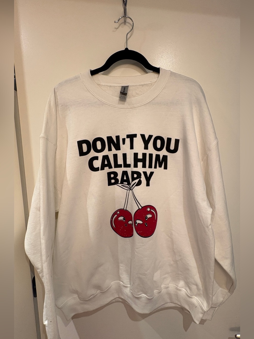 Harry Styles Lyrics Sweatshirt- Cherry